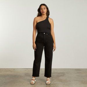 Everlane The Curvy Way-High Jean in Coal, Size 27 x 27 1/2" Inseam